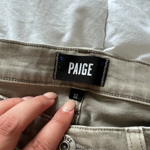 Paige Transcend Federal Slim Straight Jean - Picture 3 of 5